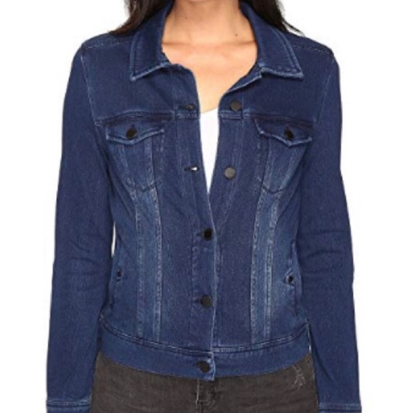 long denim blazer womens
